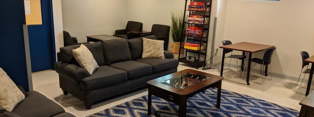 Off Campus Student Lounge Living Room