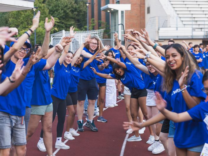 Orientation Leaders welcome new students