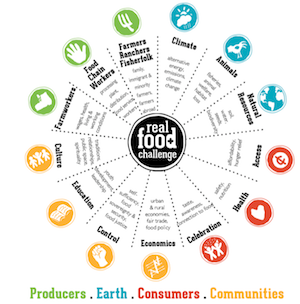 image of a food nutrition graph wheel