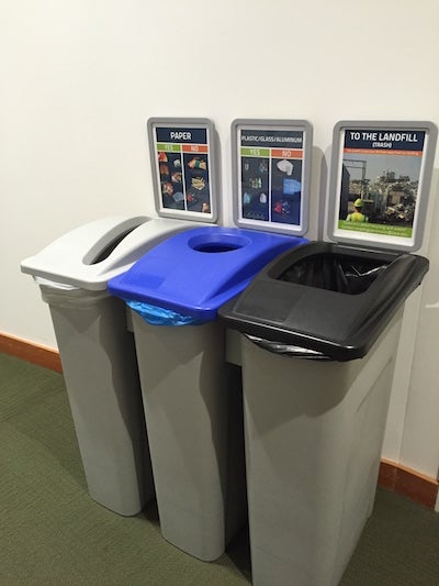 image of recycle bins