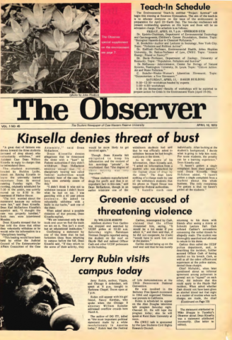 first page of April 20 1970 Observer supplement