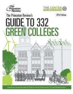 The cover of the Princeton Review guide to green colleges