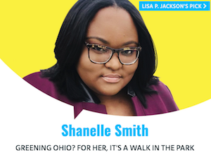 Shanelle Smith's photo with Grist 50 Fixers frame as used on Grist website. 