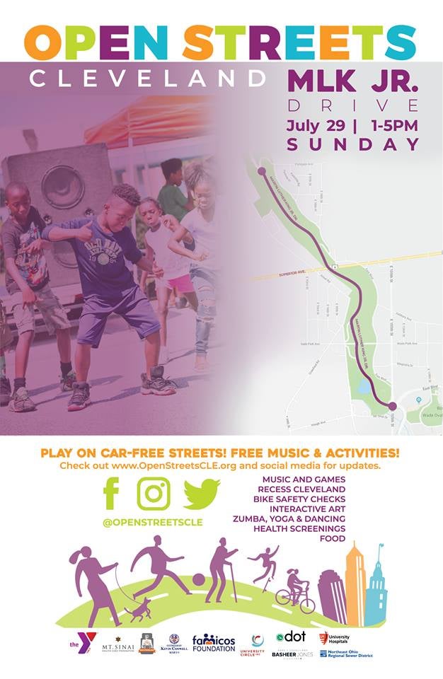 Poster for Open Streets Cleveland