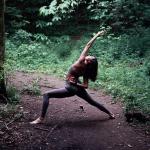 Swetland center team member Lauren Vargo in Yoga Pose