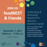 Food Nest and Friends Save the Date Flier 