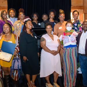 Graduation photo of cohort 1