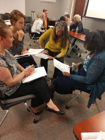 Photo of Swetland interns at Collaborative Partnerships Seminar June 2019