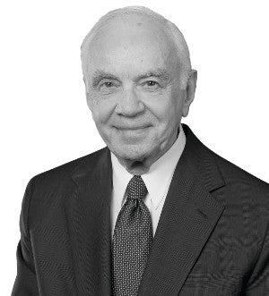 A headshot of CWRU alumnus Morton Mandel