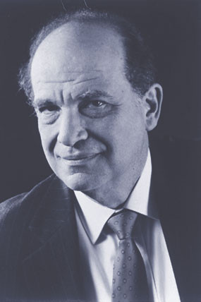 A black and white photo of Arthur J. Naparstek