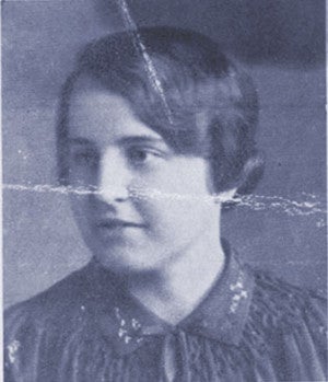 Black and white photo of Dorothea Spellman