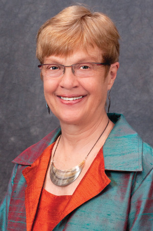 A headshot of Carolyn Lukensmeyer