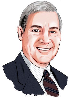 Illustration of Dick Reminger