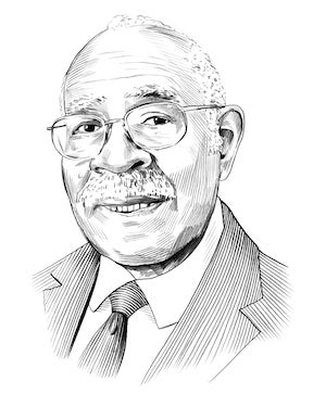 Illustration of alumni award winner Robert P. Madison