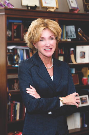 Headshot of Case Western Reserve President Barbara R. Snyder