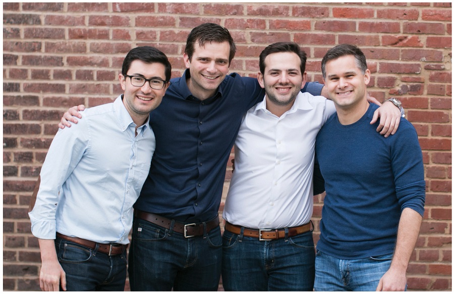 Case Western Reserve University alumni Alex Yakubovich, Chris Crane, Stan Garber and Andrew Durlak