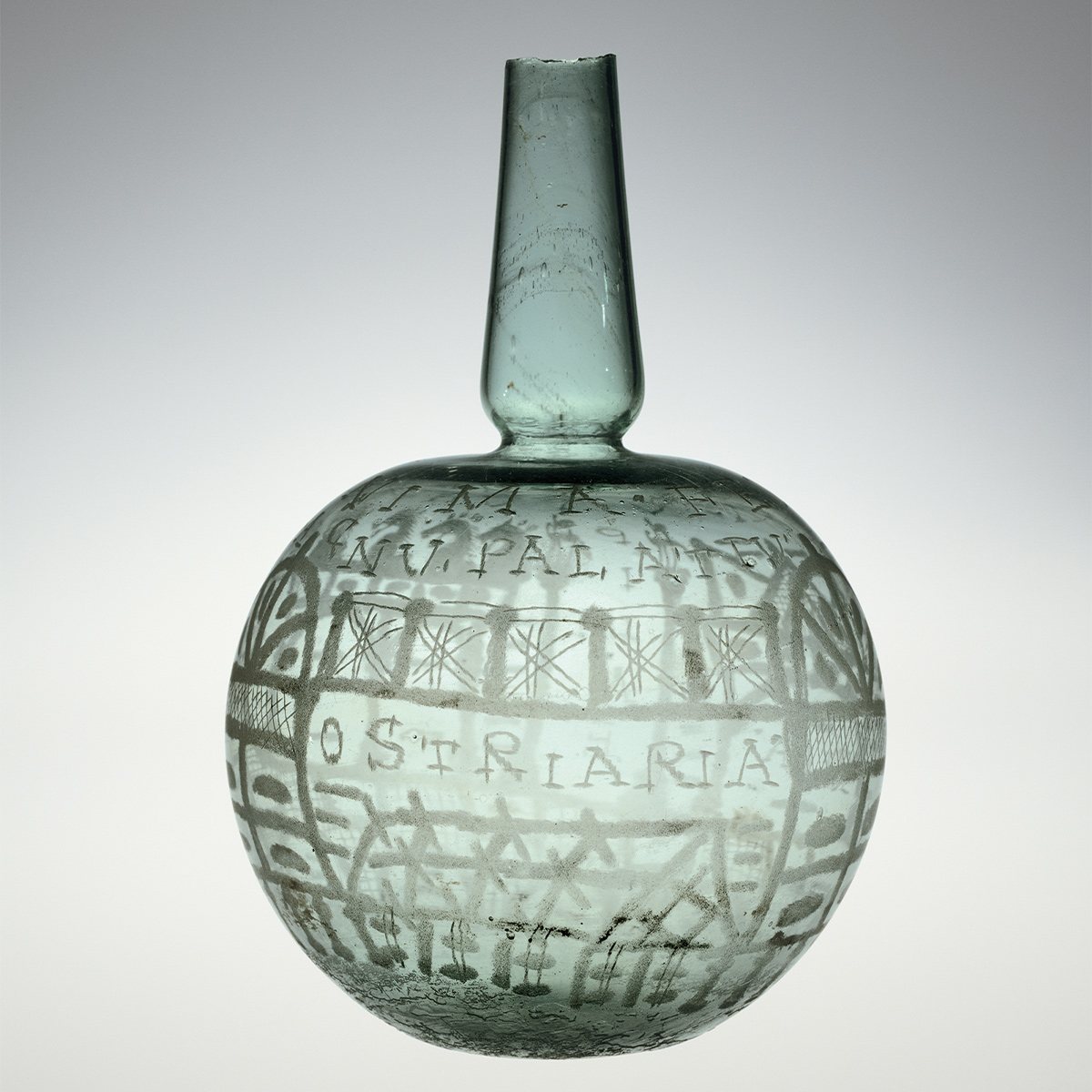 Photo of an ancient Roman Populonia bottle