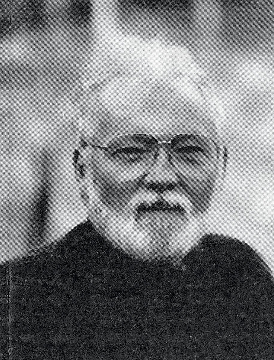 Black and white portrait photo of Robert Baird