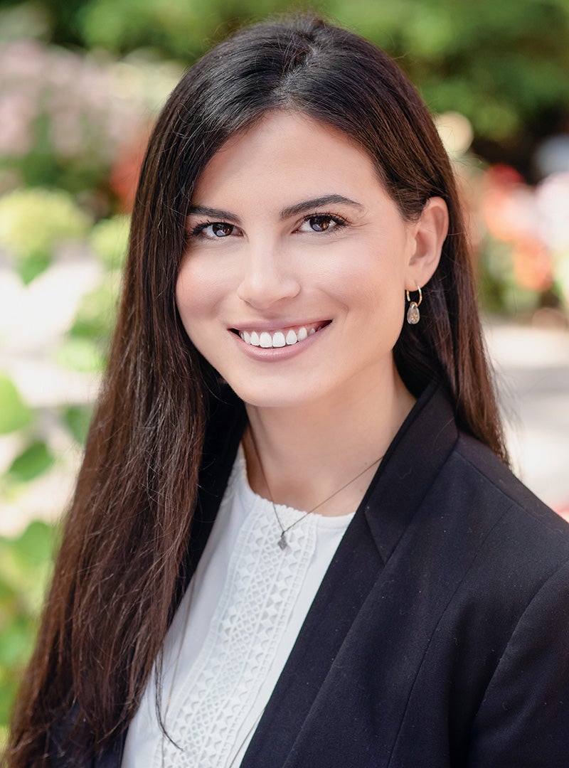 An outdoor headshot Becca Kendis