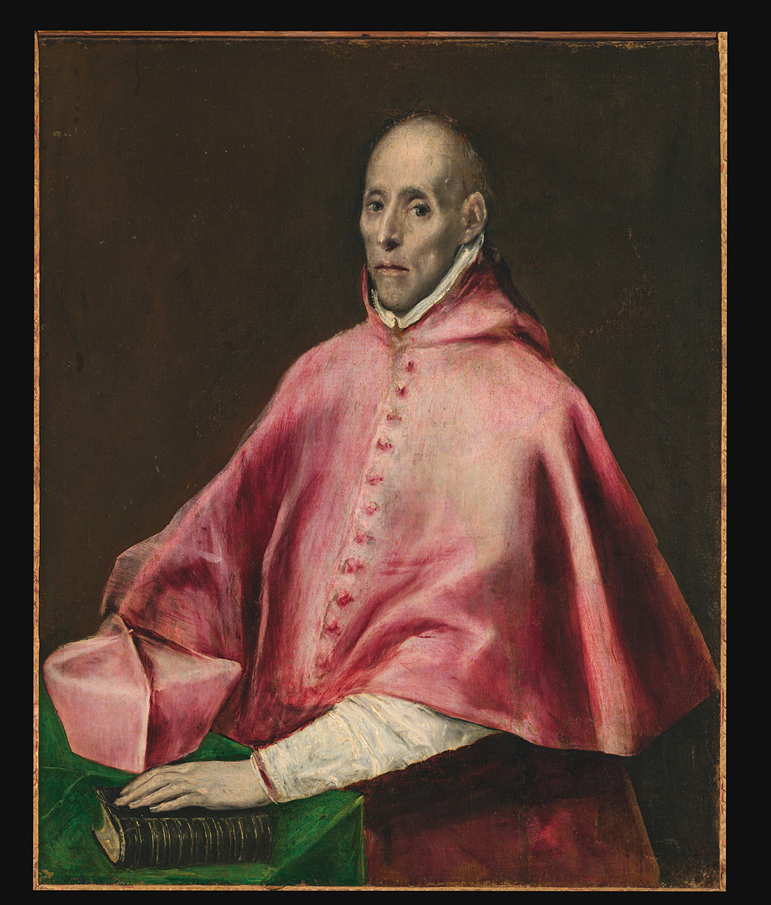 Oil painting of cardinal Juan Pardo de Tavera