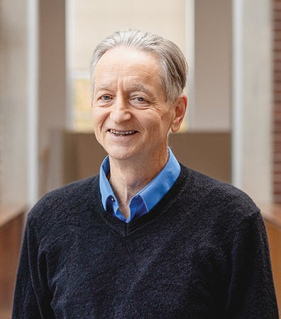 Image of Geoffrey Hinton smiling