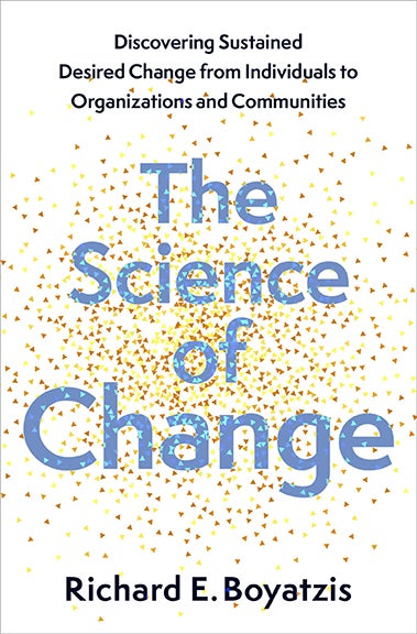 Book with title 'The Science of Change' by Richard E. Boyatzis