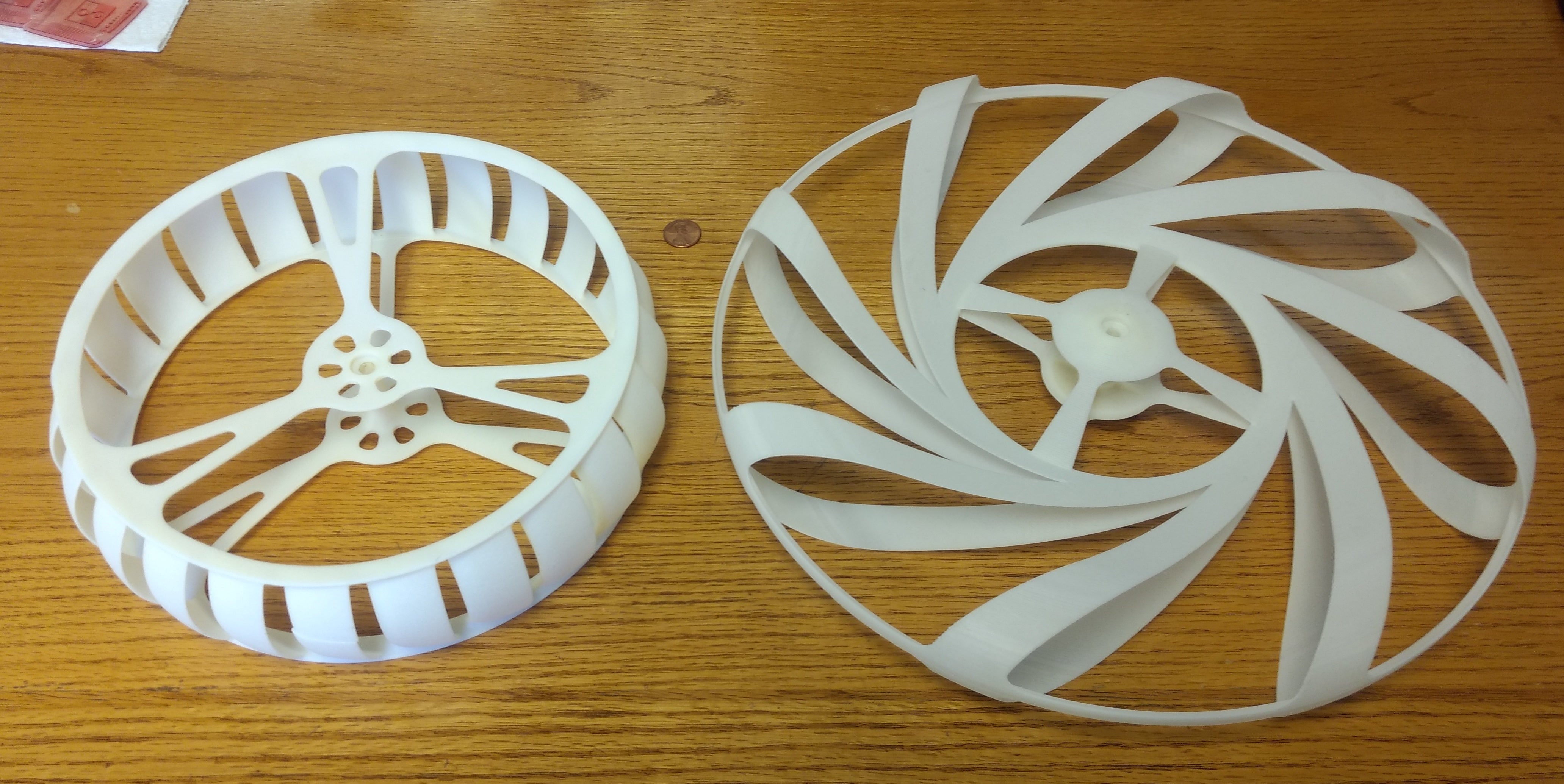 3D printed wind turbine prototype