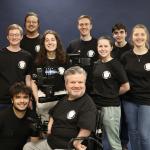 A portrait of the team behind the motorized camera arm.