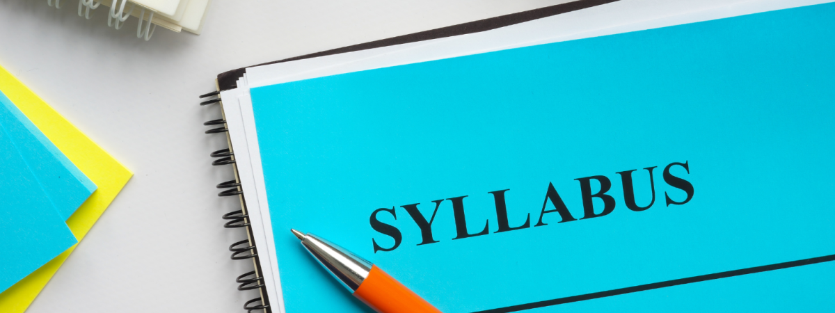 Image of Syllabus and Pen