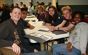 Class of undergraduate students at Case Western Reserve University Undergraduate Studies Academic Integrity