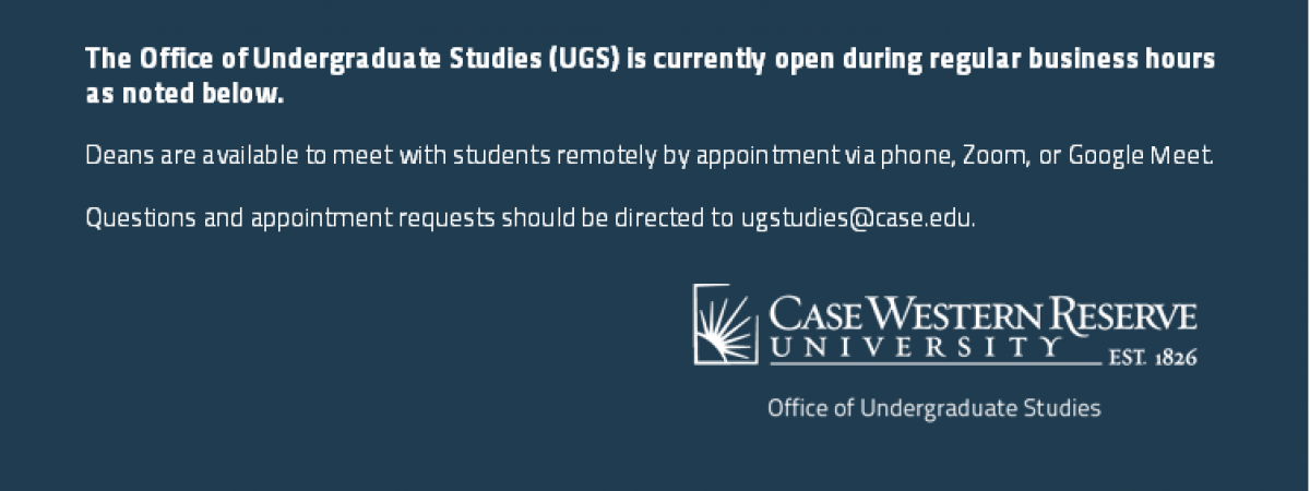 Office Of Undergraduate Studies Case Western Reserve University case wesyern spring 2021 calendar