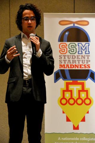 Matthew Campagna at Student Startup Madness