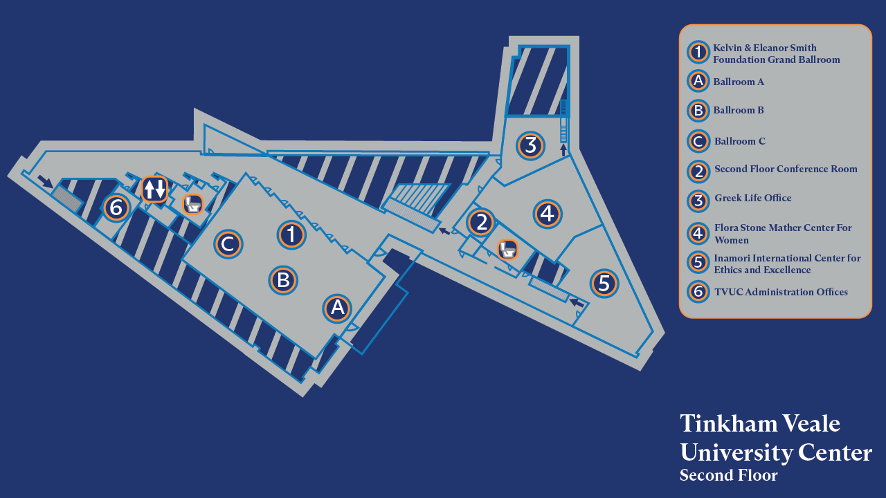Second Floor Map