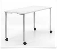 white classroom table