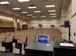 Clapp CLassroom empty for TEC Display