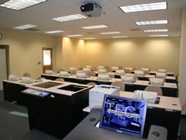 Clapp CLassroom empty for TEC Display