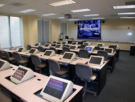 Clapp CLassroom empty for TEC Display, alternate view