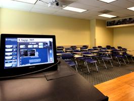 Clapp CLassroom empty for TEC Display