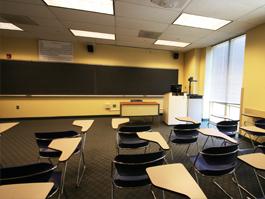 Clapp CLassroom empty for TEC Display, alternate view