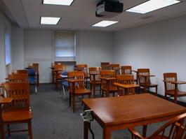 Clark CLassroom empty for TEC Display
