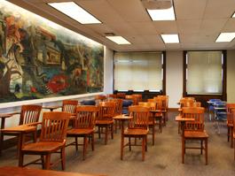 Clark CLassroom empty for TEC Display