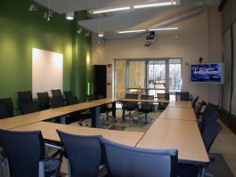 Crawford Classroom empty for TEC Display
