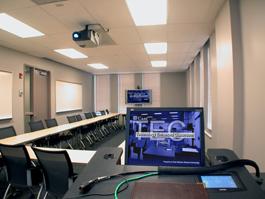 Crawford Classroom empty for TEC Display