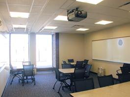 Fribley Classroom empty for TEC Display