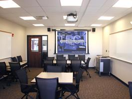 Fribley Classroom empty for TEC Display, alternate view