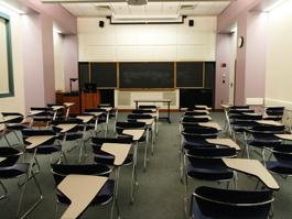 Kent Hale Smith Classroom empty for TEC Display