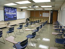 NOA empty room for TEC display