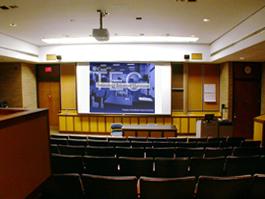 NOA empty room for TEC display, alternate view