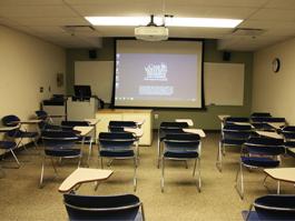 Nord empty room for TEC display, alternate view