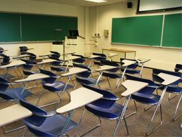 Olin empty room for TEC display, alternate view